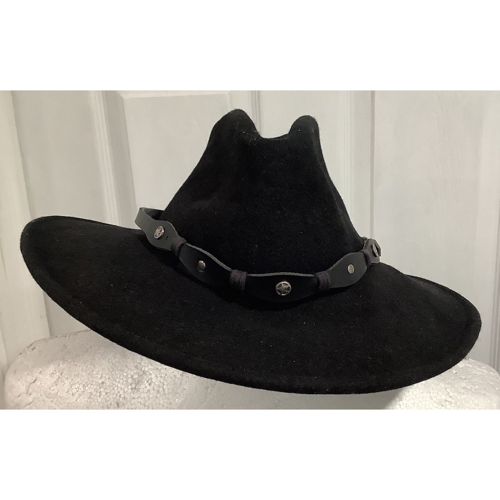 Pendleton SOLID BLACK GETAWAY Wool Felt Hat Men